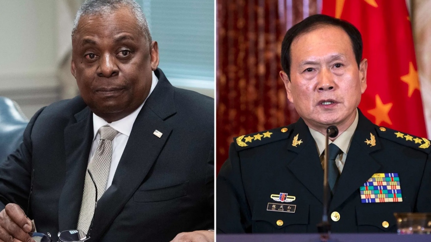 Bộ trưởng Quốc phòng Mỹ và Trung Quốc gặp trực tiếp lần thứ hai trong năm